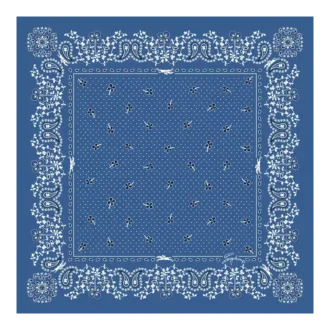 Französischer Bandana-Seidenschal 50
