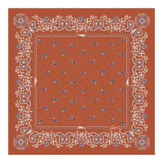 Französischer Bandana-Seidenschal 50