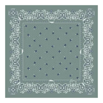 Französischer Bandana-Seidenschal 50 Französischer Bandana-Seidenschal 50