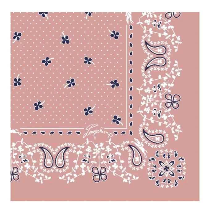 Französischer Bandana-Seidenschal 50 Französischer Bandana-Seidenschal 50