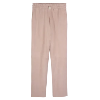 Gerade geschnittene Lederhose