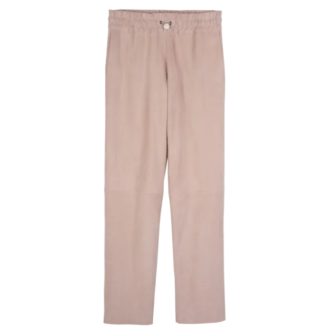 Gerade geschnittene Lederhose