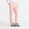 Gerade geschnittene Lederhose
