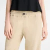 Gerade geschnittene Lederhose