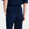 Gerade geschnittene Lederhose