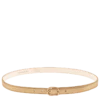 Gold – Leder Damen-Gürtel