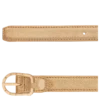 Gold – Leder Damen-Gürtel