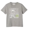 Grau – Bedrucktes Jersey-T-Shirt Grau – Bedrucktes Jersey-T-Shirt
