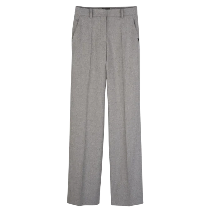 Grau – Flanellhose
