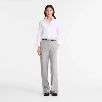 Grau – Flanellhose