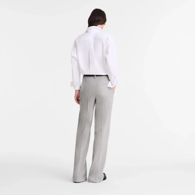 Grau – Flanellhose