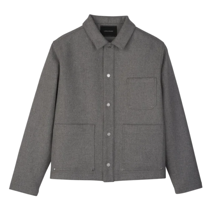 Grau – Flanelljacke Grau – Flanelljacke