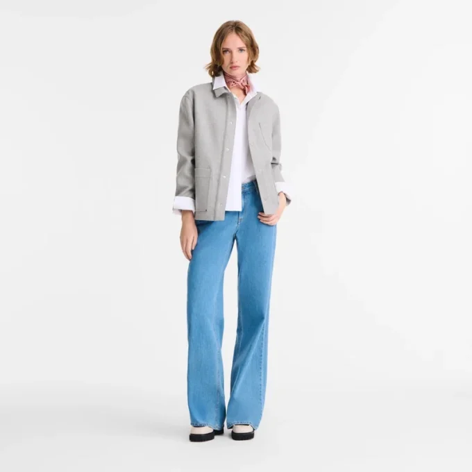 Grau – Flanelljacke Grau – Flanelljacke