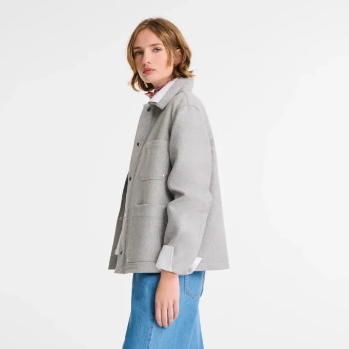 Grau – Flanelljacke Grau – Flanelljacke