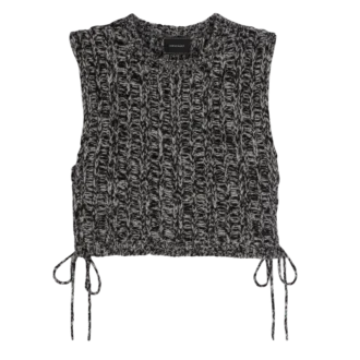 Grau – Strickoberteil
