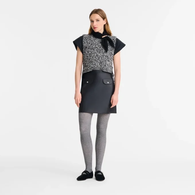 Grau – Strickoberteil Grau – Strickoberteil