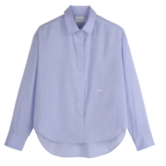 Himmelblau – Chambray-Hemd