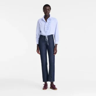 Himmelblau – Chambray-Hemd