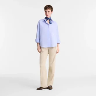 Himmelblau – Chambray-Hemd