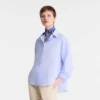Himmelblau – Chambray-Hemd Himmelblau – Chambray-Hemd