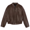 Kaffee – Lederjacke