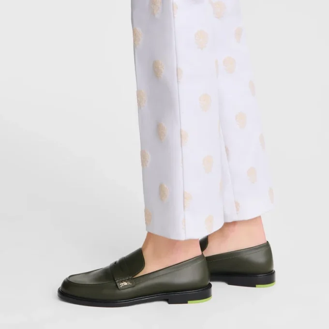 Khaki – Leder Au Sultan Loafer