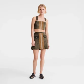 Khaki – Lederrock
