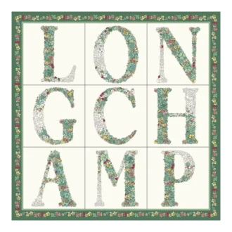 Le Jardin Longchamp Seidenschal 50 Le Jardin Longchamp Seidenschal 50
