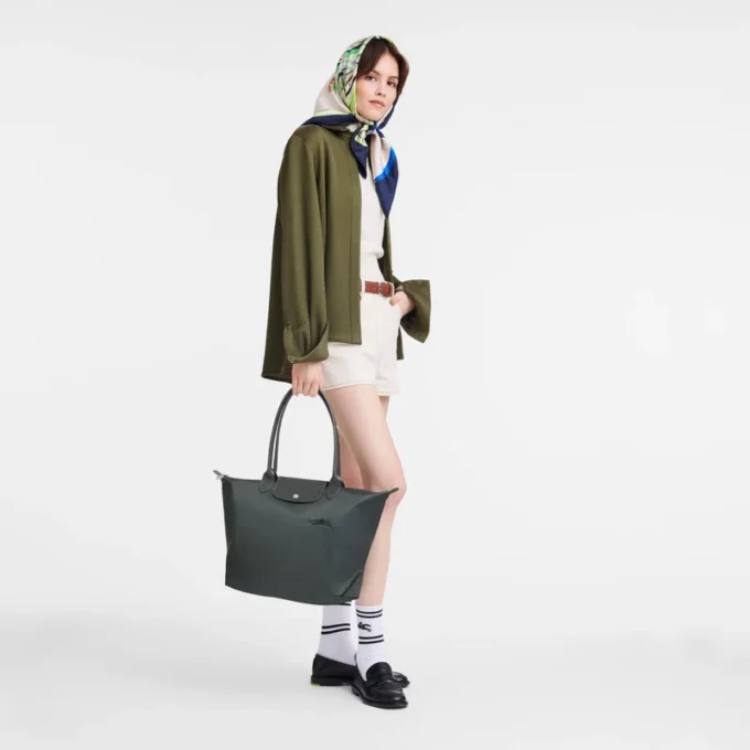 Le Pliage Green L Tragetasche