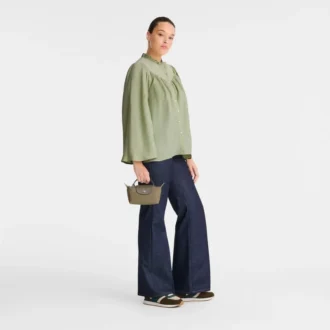 Le Pliage Grüne Tasche mit Griff