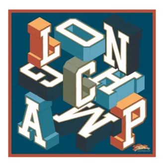 Longchamp University Seidenschal 70
