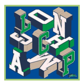 Longchamp University Seidenschal 70