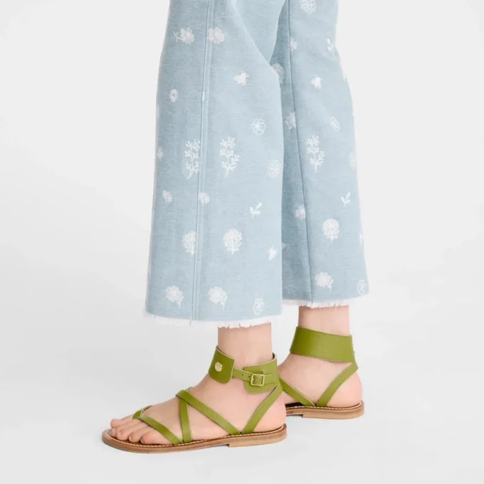 Longchamp x K.Jacques Sandalen