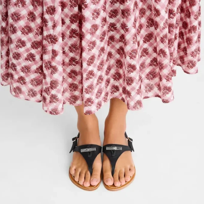 Longchamp x K.Jacques Sandalen