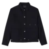 Marineblau – Flanelljacke
