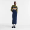 Marineblau – Strickkleid