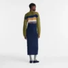 Marineblau – Strickkleid