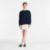 Marineblau – Strickpullover Marineblau – Strickpullover