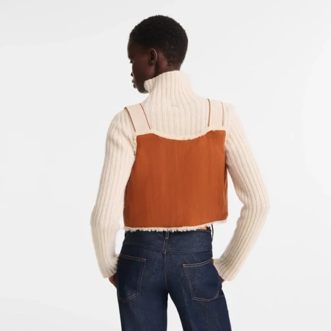 Marmelade – Baumwollcardigan mit Kunstfellfutter Marmelade – Baumwollcardigan mit Kunstfellfutter