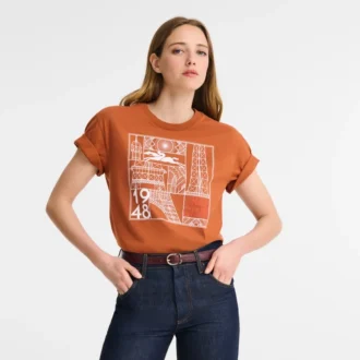 Marmelade – Bedrucktes Jersey-T-Shirt