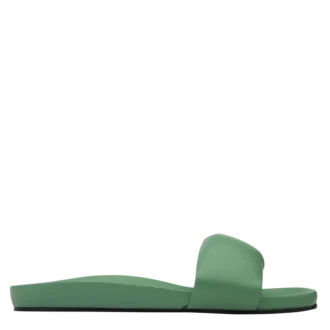 Mint – Leder-Pantoletten Roseau