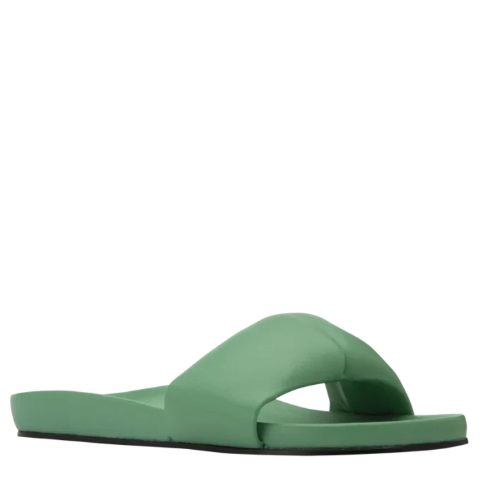 Mint – Leder-Pantoletten Roseau Mint – Leder-Pantoletten Roseau