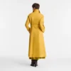 Muskat – Wasserabweisender Trenchcoat aus technischem Canvas