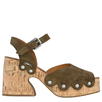Olive – Leder La Cigale Sandalen