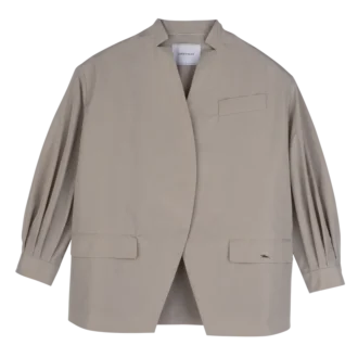 Papier – Kimonojacke aus technischem Taft Papier – Kimonojacke aus technischem Taft