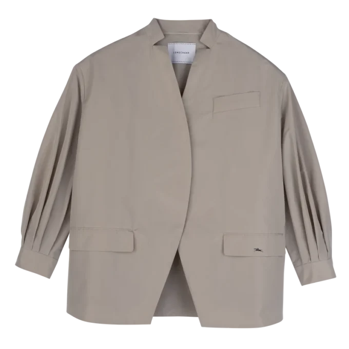 Papier – Kimonojacke aus technischem Taft Papier – Kimonojacke aus technischem Taft