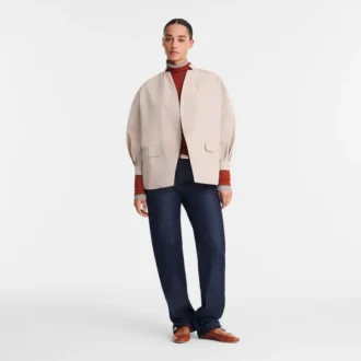 Papier – Kimonojacke aus technischem Taft Papier – Kimonojacke aus technischem Taft