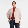 Papier – Kimonojacke aus technischem Taft Papier – Kimonojacke aus technischem Taft