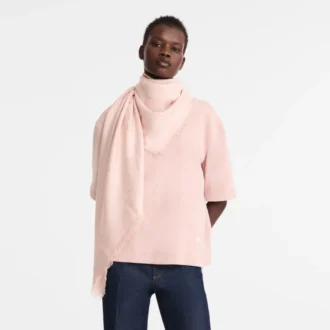 Petal Pink – Seidenmischung Le Roseau Schal