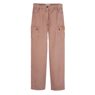 Pink Tea – Überfärbte Baumwollhose